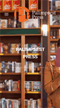 Mobile Screenshot of palimpsestpress.ca